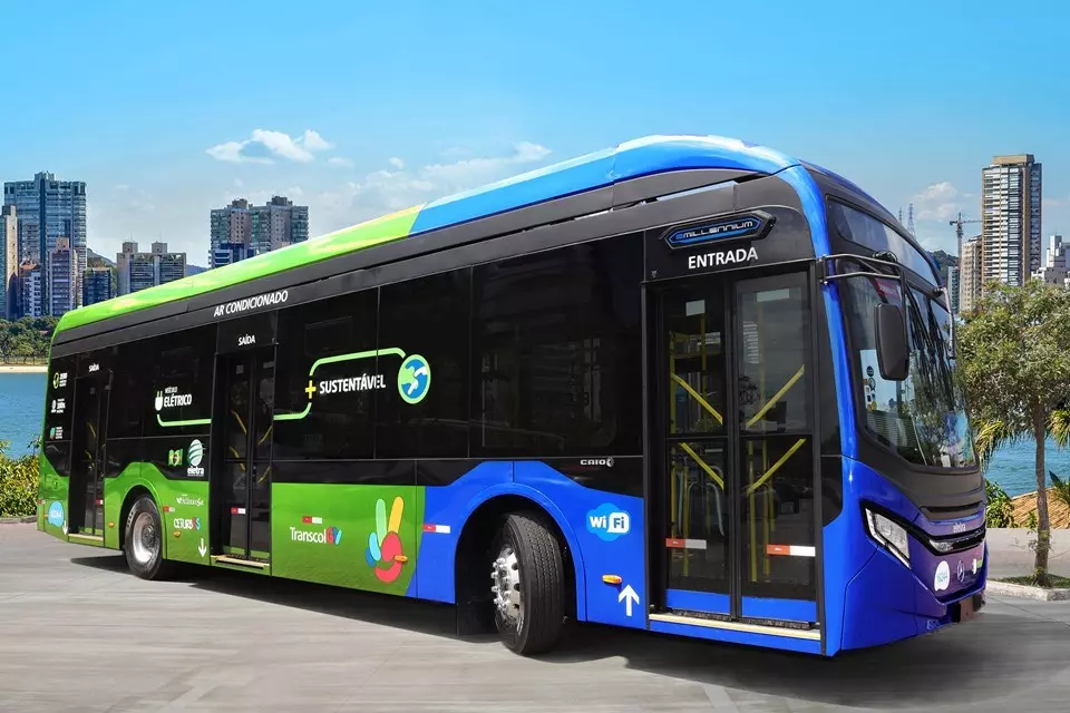 Parceria com Governo Federal: Espírito Santo receberá 50 novos ônibus elétricos